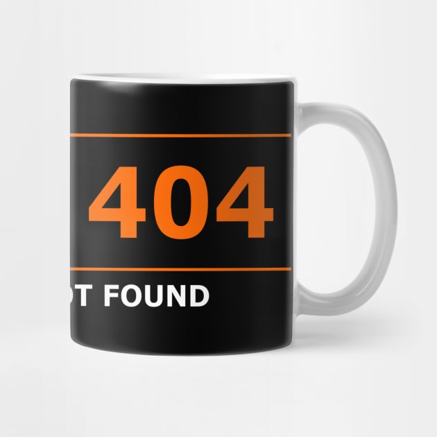 Error 404 Costume Not Found "funny Halloween costume" by The_Dictionary